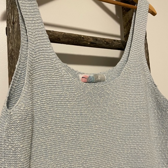 Free People Beach Light Blue Declan Romper - Picture 3 of 6